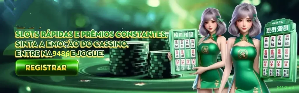 Imagem promocional do login da 9153bet